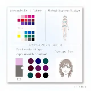 パーソナルカラー🥐 顔タイプ🥗yuriのその他イメージ
