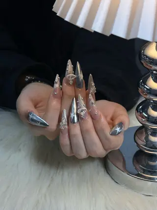 ネイル if Hair＆Nail Salon所属・IKA /海外ネイル /個性派/ワンホンのネイルデザイン