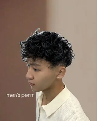 パーマ メンズ INORI /フェイスレイヤーのヘアスタイル