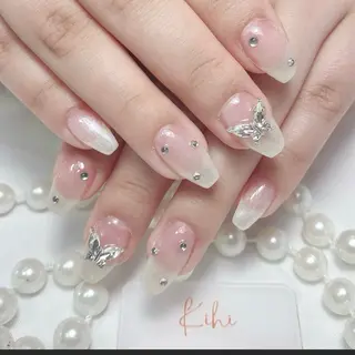 ネイル 💕鈴木ユリ パラジェル/オフ無料のネイルデザイン