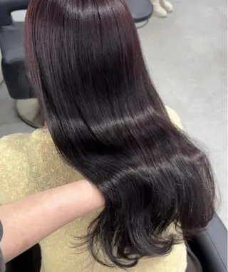 ロング miku/ラベンダー 透明感カラー🪻❤︎のヘアスタイル