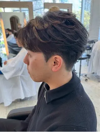 パーマ メンズ カット/メンズ パーマ/夢翔のヘアスタイル