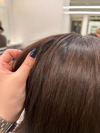 カラー 透明感ベージュ🤎 ナチュラルレイヤーのヘアスタイル
