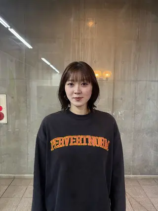 ミディアム Dice朋生/美髪/ 白髪ぼかし/ブリーチのヘアスタイル