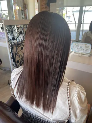 ロング カラー Cr'ene by MARIE所属・MEI /Cre'neのヘアスタイル