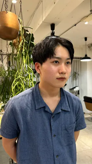 メンズ じゅわっと暖色カラー 🍊Moemiのヘアスタイル