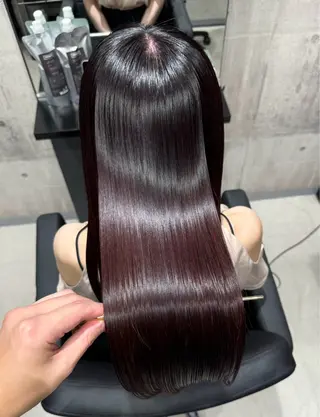 ロング _WHITE京橋店所属・髪質改善_WHITE RYUSUKEのヘアスタイル