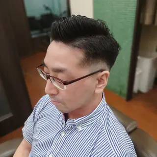 ショート アイブロウ BARBER/ 髪質改善/南慎也のヘアスタイル