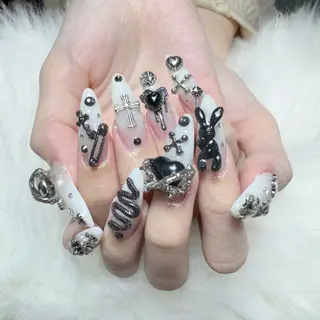 ネイル 🎀nana🫧 ワンホンネイル🎀のネイルデザイン