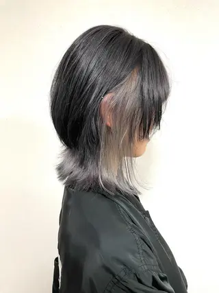 ミディアム 艶髪カラー& トリートメント　松村のヘアスタイル