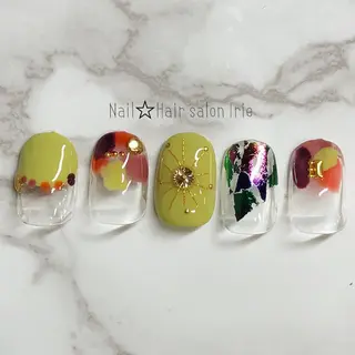 ネイル Hair salon Irie所属・與儀 知佳のネイルデザイン