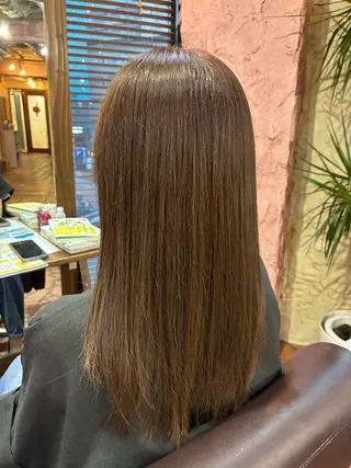 セミロング 増田 英二のヘアスタイル