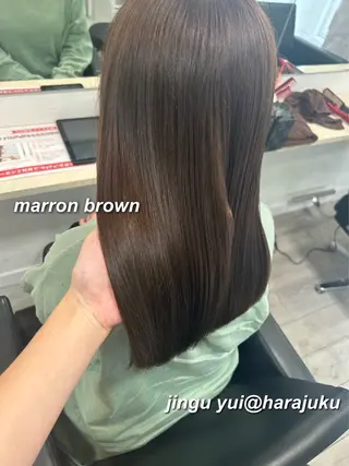 セミロング カラー パーマ ヘアアレンジ メンズ ワット 原宿のヘアスタイル