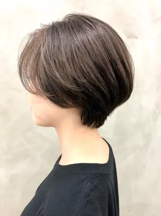 ショート カラー ショート・ボブ 徳竹淳一のヘアスタイル