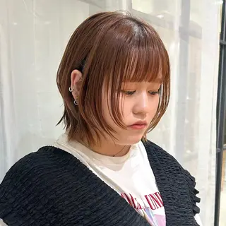 ショート ボブレイヤー/ ブリーチ/miyuuのヘアスタイル