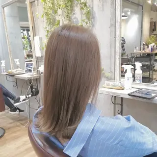 カラー ミディアム パーマ ヘアアレンジ ネイル キッズ メンズ マツエク・マツパ ペスカ豊崎店　沖縄所属・ショート指名No.1 店長　清水のヘアスタイル