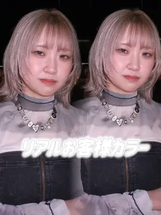 ショート カラー 柔らかい艶暖色 レイヤー🫧姫汝のヘアスタイル