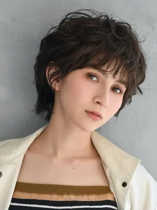 ショート 鈴木 空音のヘアスタイル