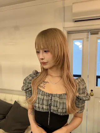 ロング ハネエクステ表参道/ 羽エクステSpicaのヘアスタイル