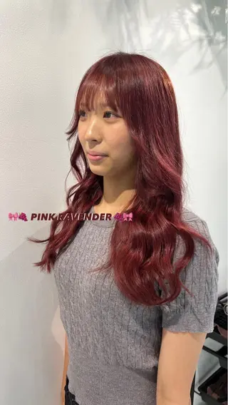 ロング カラー Lelie by artina所属・💚 AKI 💚のヘアスタイル