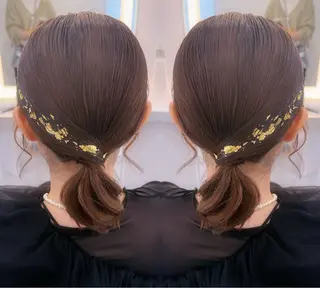 ヘアアレンジ 秋葉原コットン所属・ヘアセット 🤍AIRA🤍のヘアスタイル