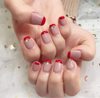 カラー ネイル Q Free nailsのネイルデザイン