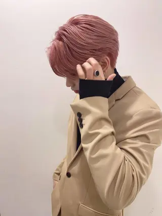 ショート カラー ヘアアレンジ メンズ レイヤーカット指名 No.1💖マユカのヘアスタイル