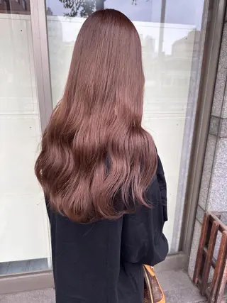 ロング カラー 高橋 みく/ minim 暖色のヘアスタイル