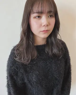 ミディアム カラー 仁木 謙太のヘアスタイル