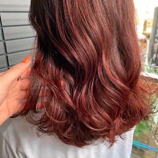 セミロング 🤎タケオカ サキ🤎のヘアスタイル