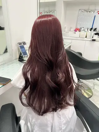 カラー ブリーチなし透明感 💗RYOTAのヘアスタイル