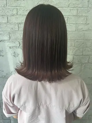 ミディアム カラー エクステ＆艶カラー 🎀YURINA🎀のヘアスタイル