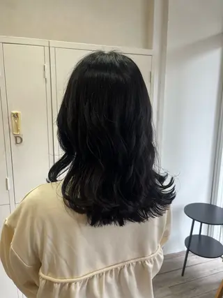 ミディアム FERIA  梅田所属・FERIA 梅田 🍁竹田 誠 🍁のヘアスタイル