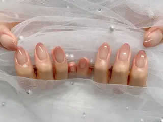 ネイル I-nailロング /ワンホン/キラキラのネイルデザイン