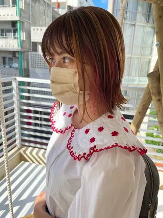 ショート C’LD hair  produce /シールドヘア所属・モテ髪/ボブ/ショー ト/アダチフウトのヘアスタイル