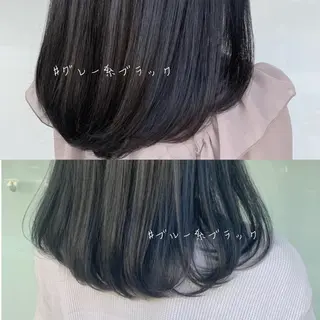ミディアム 🫧艶髪カラー🫧 森本くるみのヘアスタイル