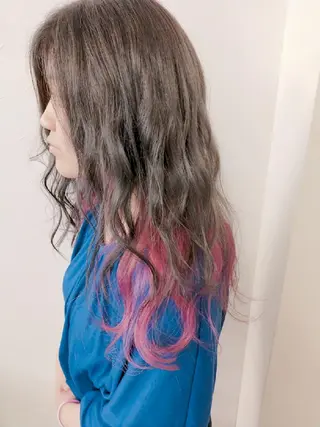 セミロング カラー デザインカラー髪質 改善Lilithのその他イメージ