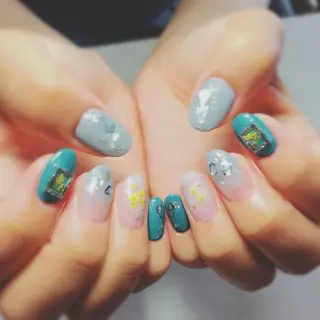 ネイル Aim* 深爪・自爪育成専門店のネイルデザイン