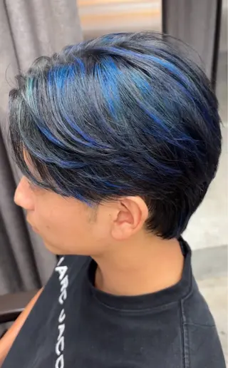 ショート 🍀デザインカラー 🍀齋藤　翔龍のヘアスタイル