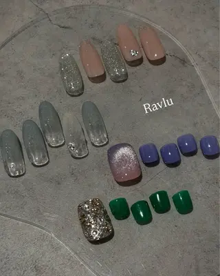 ネイル Ravlu所属・アラカキ アンジュのネイルデザイン