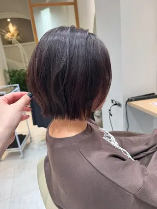 ショート カラー fika所属・安藤 航平のヘアスタイル
