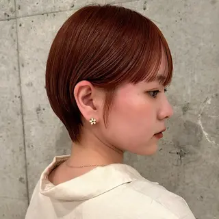 ショート ボブ/レイヤー/ニュ アンスパーマ/小夏のヘアスタイル