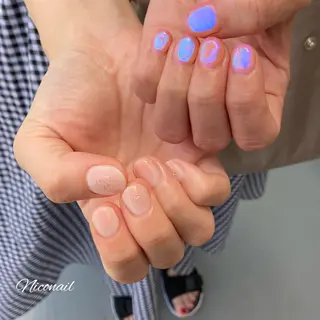 ショート ネイル Niconail ☆ 仙川/ Aiのネイルデザイン
