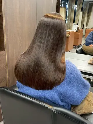 ロング 髪質改善/艶 カラー/れいなのヘアスタイル