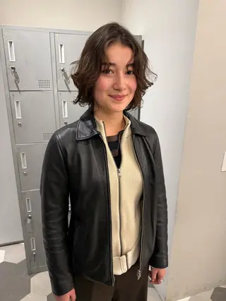 ミディアム カラー ブリーチ/アレンジ 天満/chihiroのヘアスタイル