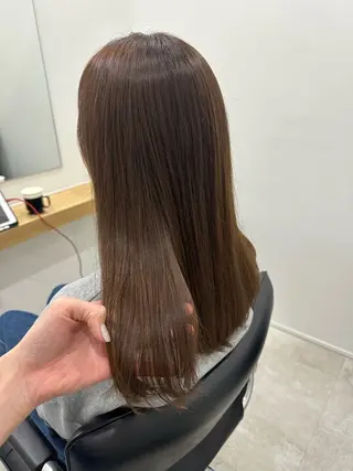 セミロング カラー ヘアセット/艶カラー 💐nao.のヘアスタイル