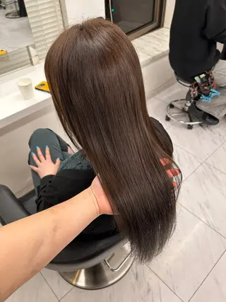 カラー パーマ ヘアアレンジ メンズ 🥯縮毛/レイヤー/ ベージュヘア🥯のヘアスタイル