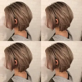 ショート カラー JILBLAN京都 ショート/ハイライトのヘアスタイル