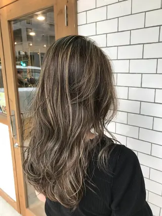 ロング カラー 竹嶌 健吾のヘアスタイル