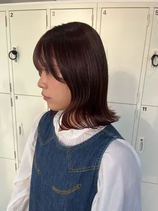 ミディアム カラー 🎀Yamasaki Yui🎀のヘアスタイル